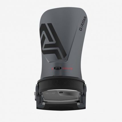 Union Atlas Metallic Grey Snowboard Bindings