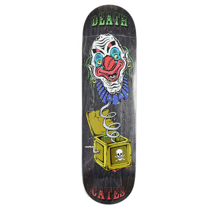 Death Dan Cates Jack the Box Skateboard Deck - ATBShop.co.uk