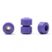 Skull S2 Street Shape Resin Purple Single Bearing Wheels