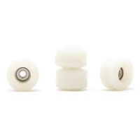 Skull - S2 Street Shape Resin White Single Bearing Wheels