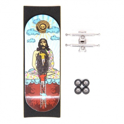 Skull Hippie Jesus Pro 34mm Complete Fingerboard