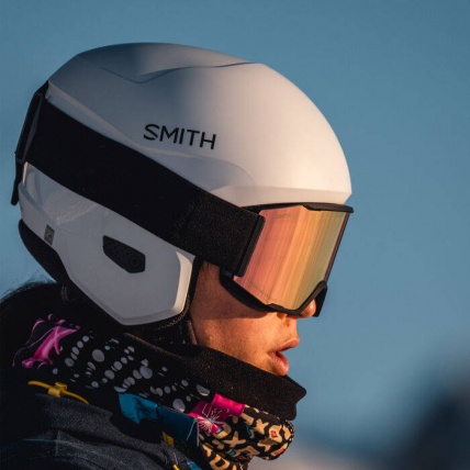Smith Squad Mag Black Chroma Pop Everyday Rose Gold Lens