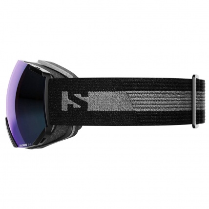 Salomon Radium Black Photochromic Sky Blue Uni Ski Goggles