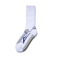 Lakai - Manchester Crew Sock White Skateboard Socks