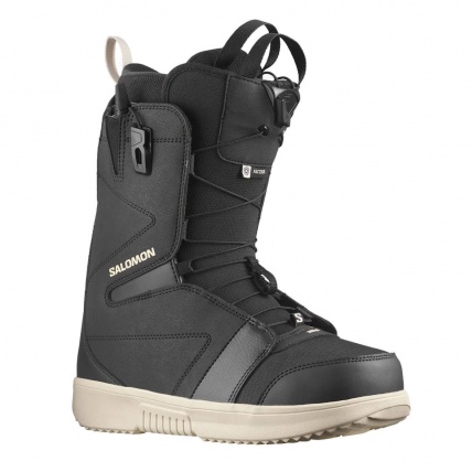 Salomon Faction Mens Snowboard Boots Black