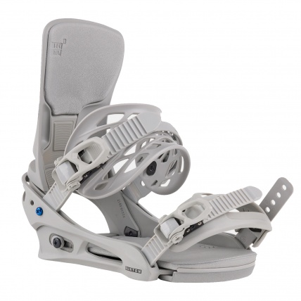 Burton Cartel X ReFlex Gray Logo Snowboard Bindings