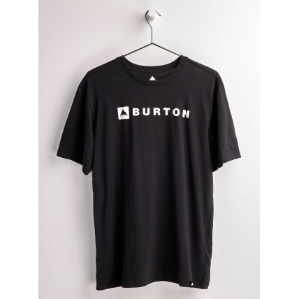 Burton Burton Horizontal Mountain True Black T-Shirt