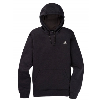 Burton Oak True Black Heather Womens Pullover Hoodie