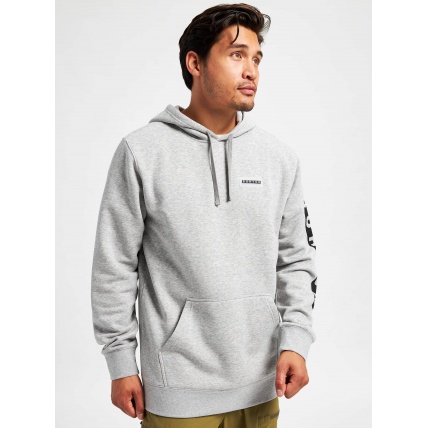 Burton Vault Pullover Hoodie Gray Heather