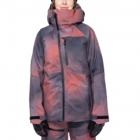 686 - Womens Hydra Insulated Jacket Hot Coral Spray