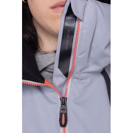 686 Womens Athena Insulated Jacket Goblin Green Colourblock