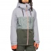 686 Womens Athena Insulated Jacket Goblin Green Colourblock