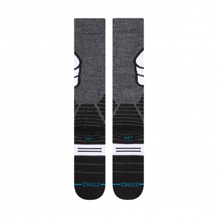 Stance Crab Grabber Black Merino Blend Snow Socks