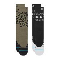 Stance - Barracks Black 2 Pack Poly Blend Snow Socks