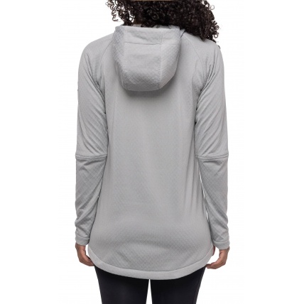 686 Womens Mission Grid Fleece Hoody Grey