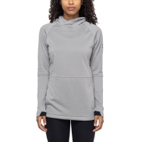 686 Womens Mission Grid Fleece Hoody Grey