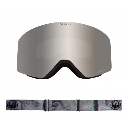 Dragon R1 OTG Aberration Lumalens Silver Ion Snow Goggle