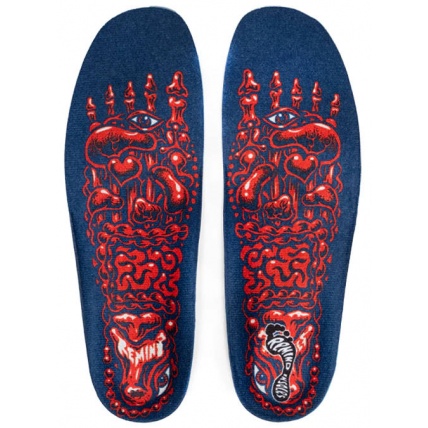 Remind Insoles Cush Classic Reflexology 4mm Med Arch Insoles