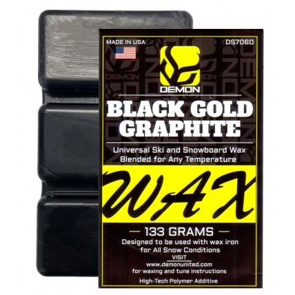 Demon Snow black gold garphite wax 133gm
