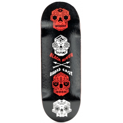 Blackriver Fingerboard Deck Broadcast Totem X-Wide Low 33.3mm