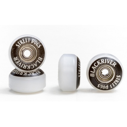 Blackriver Street Dogs White Fingerboard Wheels