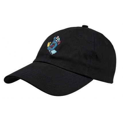 screaming hand fusion cap black