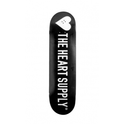 Heart Supply Strong Skateboard Deck 8.25 Black