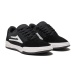 Brighton Kids Skate Shoes Black White Suede