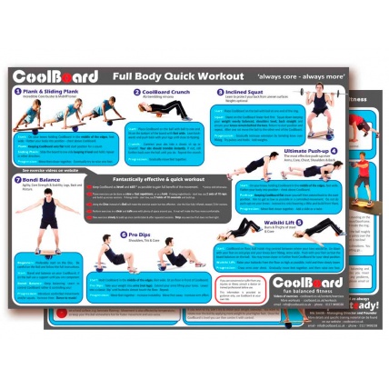 Coolboard Classic Balance Board Workout