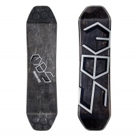 MBS - Comp 95 Mountainboard Deck Silver Hex
