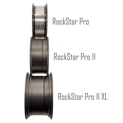 MBS Rockstar Pro II XL Aluminium Hub Charcoal