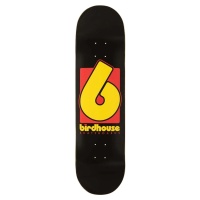 Birdhouse - B Logo 8.25 Black Yellow Skateboard Deck