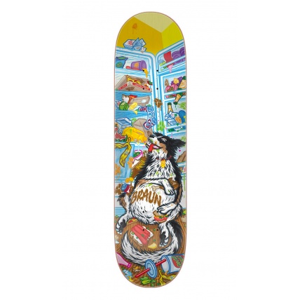 Everslick Braun Munchies 8.25 Skateboard Deck