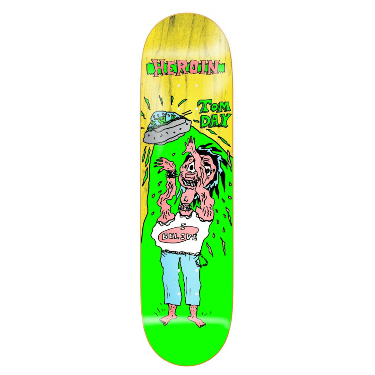 HEROIN TOM DAY スケートボード 8.75インチ Amazon | Heroin スケートボード コンプリート Tom Day Die Tonight