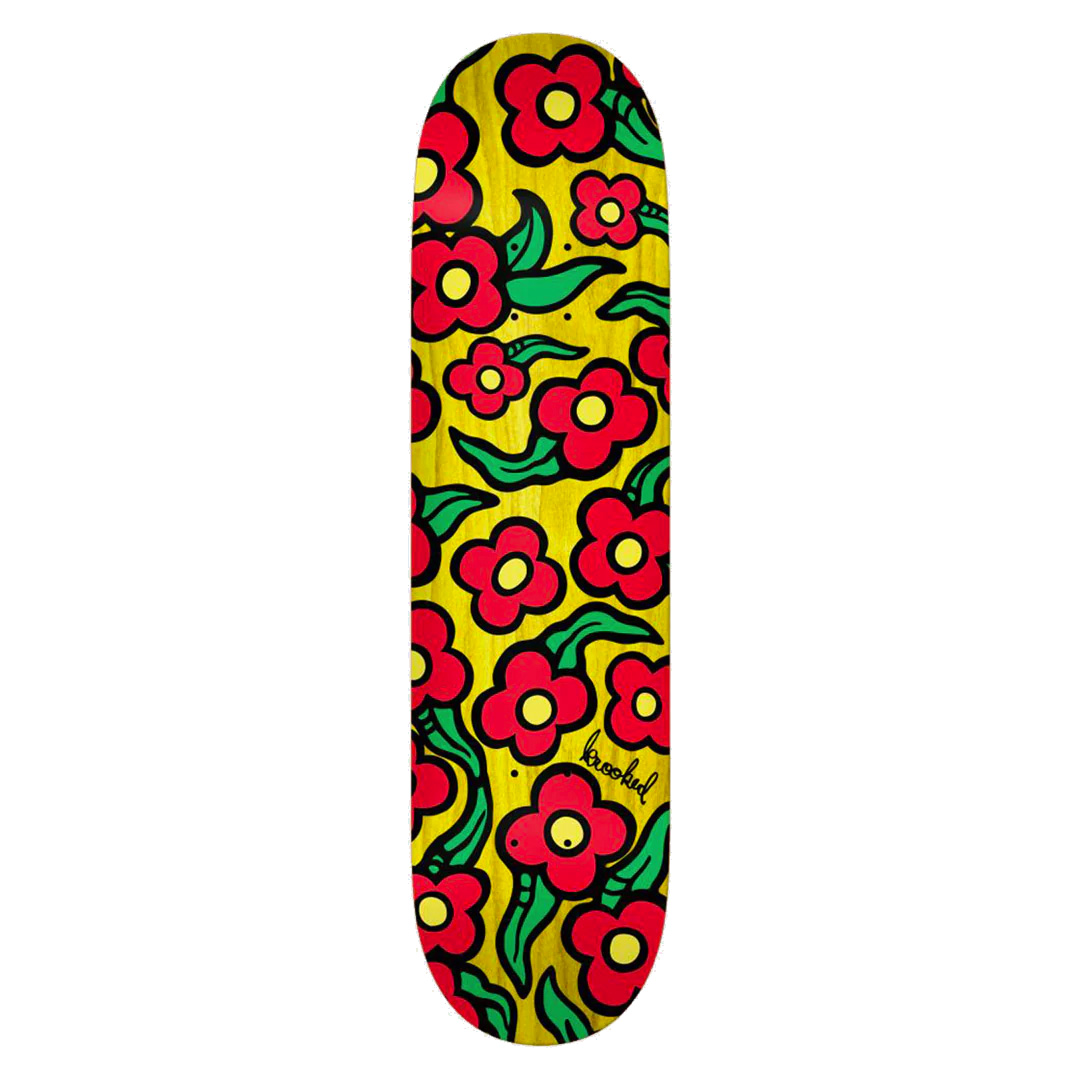 Team Wild Style Flowers 8.25 Skateboard Deck - ATBShop.co.uk