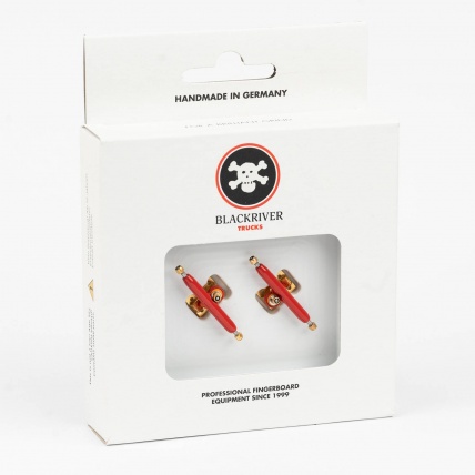 X-Wide 3.0 Red Gold Fingerboard Trucks