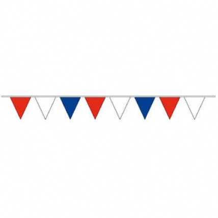 Red White and Blue Spirit of Air Bunting Flags Triangular Pendant 900cm