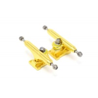 Skull - Fingerboards Pro Trucks Gold