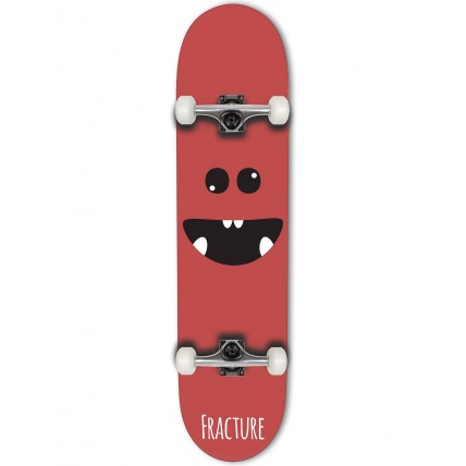 Lil Monsters Red 7.25 Junior Complete Skateboard