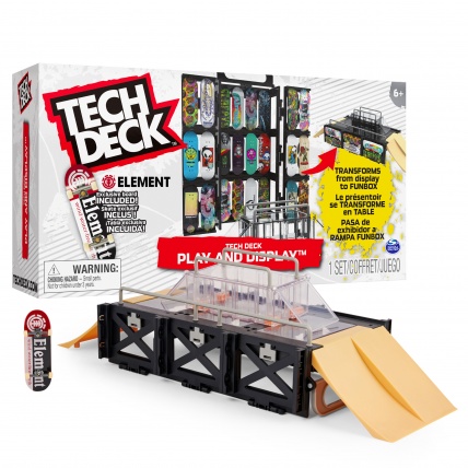 Play and Display Sk8 Shop Ramp and Case