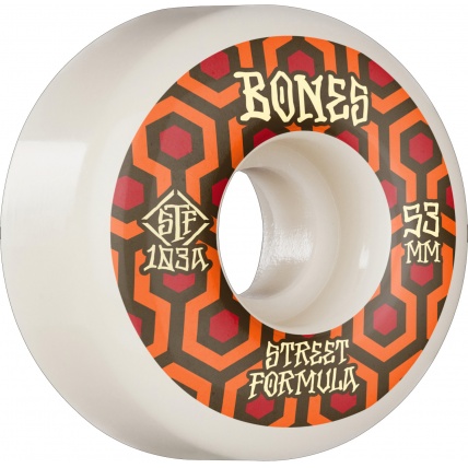 STF Retros 103A V1 Skateboard Wheels White