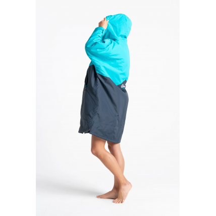 Dry-Series Long Sleeve Changing Robe India Ink Blue Atoll