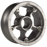 MBS - Rockstar Pro II Aluminium Hub Silver