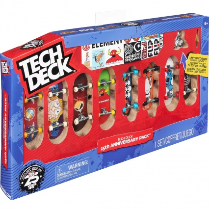 Tech Deck 25th Anniversary Pack of Fingerboards