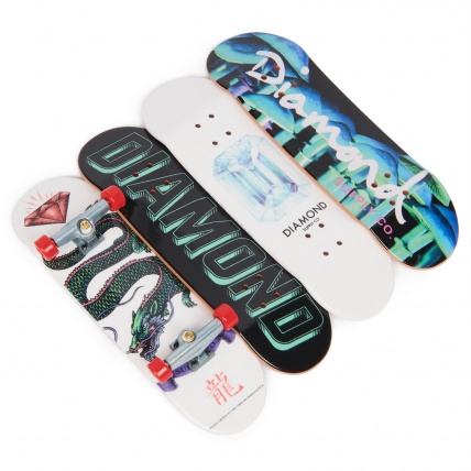 Tech Deck Fingerboard Deluxe Assorted 4 Pack