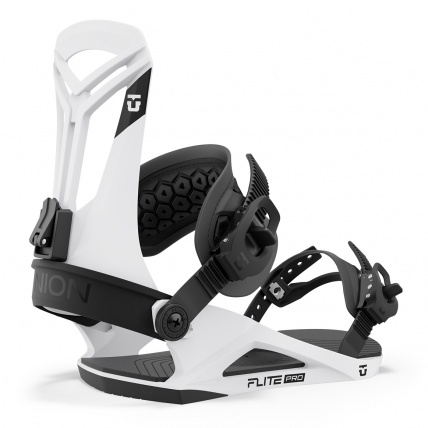 Union Flite Pro White Mens Snowboard Bindings