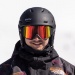 Smith Blazer Black Red Sol-X Lens Snow Goggles