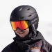 Smith Blazer Black Red Sol-X Lens Snow Goggles