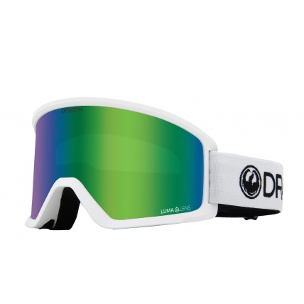 DX3 OTG Base White LumaLens Green Ion Snow Goggles