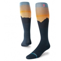 Stance - Rising Snow Navy Ultralight Cushion Merino Blend Snow Socks